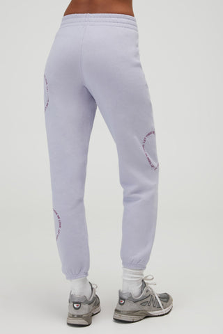 Shop Spiritual Gangster Let There Be Love Boyfriend Sweatpants - Premium Jogger Bottoms from Spiritual Gangster Online now at Spoiled Brat 