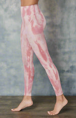 Shop Spiritual Gangster Spiritual Gangster Love Sculpt Winter Rose Tie Dye Leggings online at Spoiled Brat