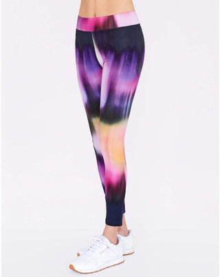 Shop Sundry Clothing Multicolour Yoga Pants - Premium Leggings from Sundry Online now at Spoiled Brat 