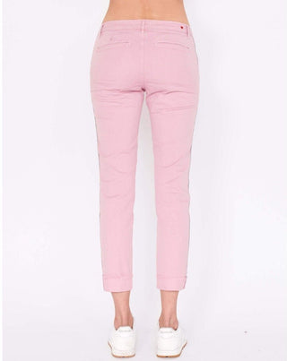 Shop Sundry Glitter Stripe Roll Up Chino Trousers - Premium Trousers from Sundry Online now at Spoiled Brat 