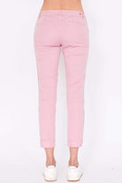 Shop Sundry Sundry Glitter Stripe Roll Up Chino Trousers Trousers for women – premium loungewear and festival fashion at Spoiled Brat