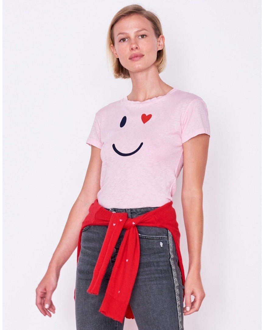 Shop Sundry Happy Face Boy Tee - Premium T-Shirt from Sundry Online now at Spoiled Brat 