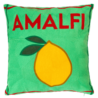 Shop The Pillow Drop Amalfi Handmade Pillow - Premium Gifts from The Pillow Drop Online now at Spoiled Brat 