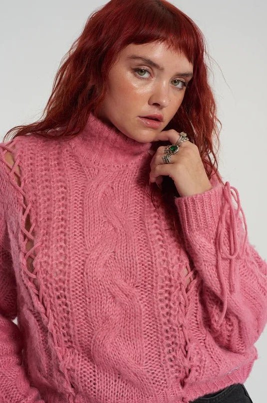 Shop The Ragged Priest Jitterbug Sugar Knit Jumper - Premium Jumper from The Ragged Priest Online now at Spoiled Brat 