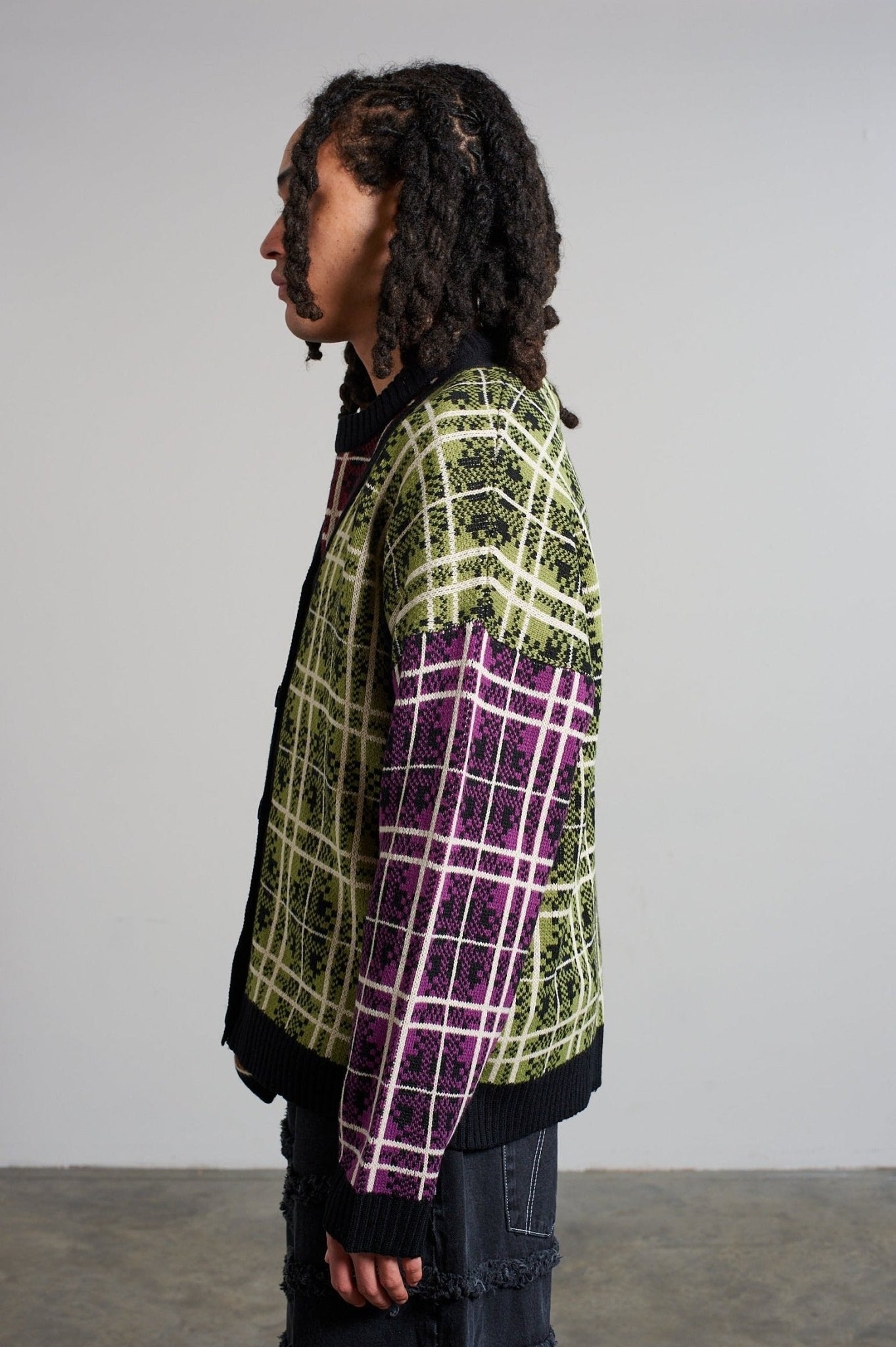 The Ragged Priest Noise Knit Cardigan - Spoiled Brat