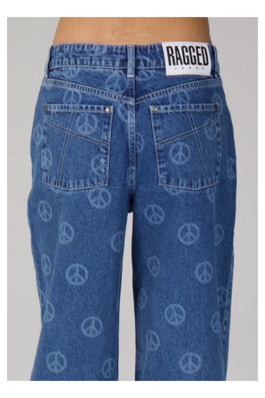 Buy The Ragged Priest Yin Yang Printed Hope Release Jeans at Spoiled Brat  Online - UK online Fashion &amp; lifestyle boutique
