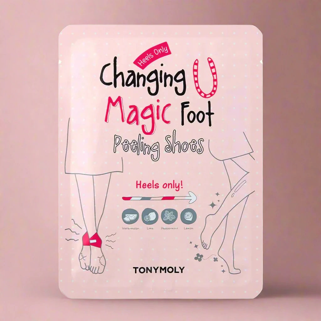 Shop Tony Moly Tony Moly Changing U Magic Heel Peeling Shoes online at Spoiled Brat