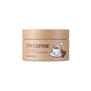 Shop TONYMOLY I'm Coffee Gel To Cream Smoothing Scrub Mask - Premium Body Wash from Tony Moly Online now at Spoiled Brat 