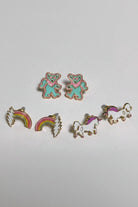 Shop Trixy Starr Trixy Starr x Grateful Dead Earring Set Earrings for women – premium loungewear and festival fashion at Spoiled Brat