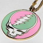 Shop Trixy Starr Trixy Starr x Grateful Dead Pastel Stealie Necklace online at Spoiled Brat