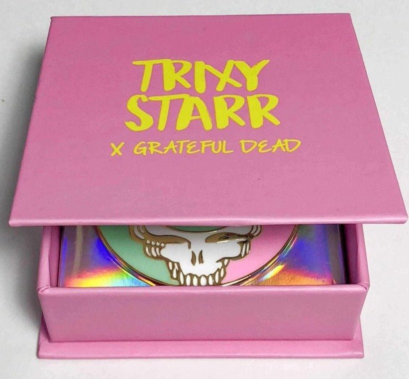 Trixy Starr x Grateful Dead Pastel Stealie Necklace Necklace by Trixy Starr as seen on celebrities