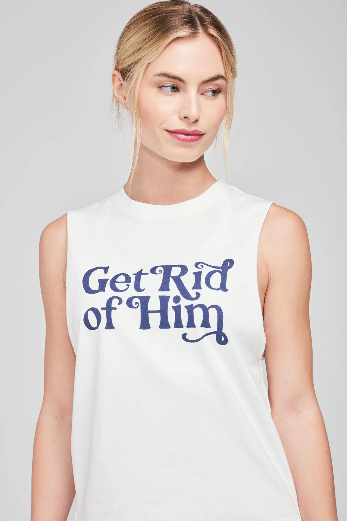 Shop Wildfox Wildfox Get Rid Of Him Riley Tank Top online at Spoiled Brat