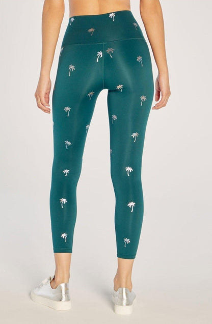 Shop Wildfox High Waisted Shine 7/8 Leggings - Premium Leggings from Wildfox Online now at Spoiled Brat 