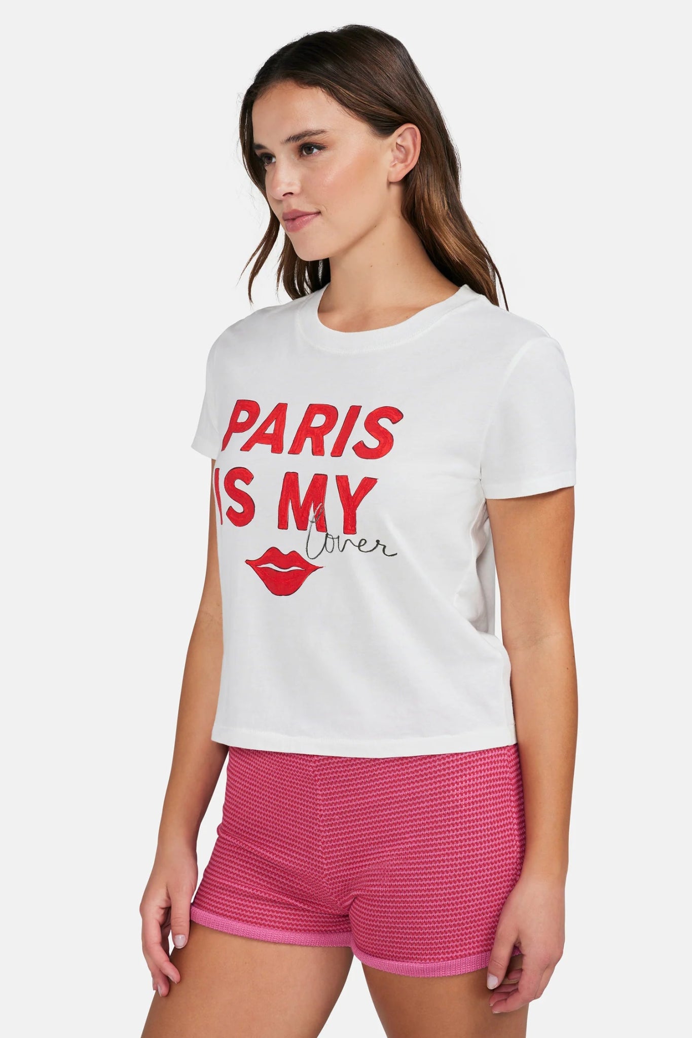 Shop Wildfox Paris Is My Lover Tee - Premium T-Shirt from Wildfox Online now at Spoiled Brat 