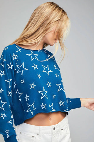 Shop Wildfox Seeing Stars Valley Pullover - Premium Sweater from Wildfox Online now at Spoiled Brat 