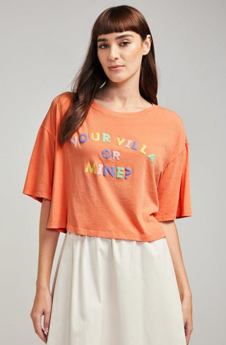 Shop Wildfox Who's Villa Alhambra Tee - Premium T-Shirt from Wildfox Online now at Spoiled Brat 